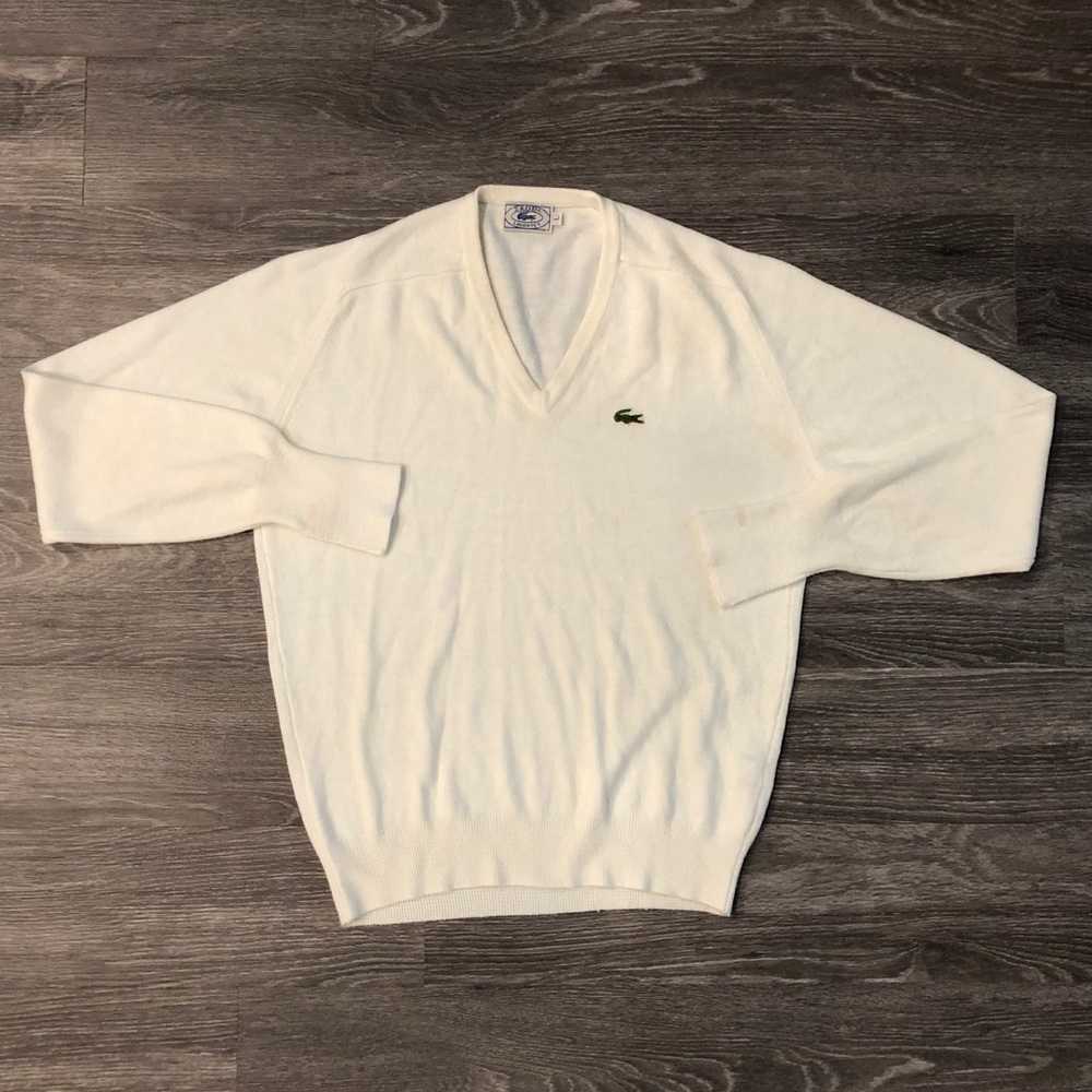 Vintage Lacoste Izod Sweater Sz L